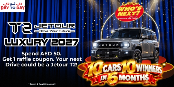 WHO’S NEXT? WIN 1 OF 10 JETOUR T2s